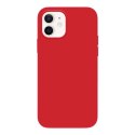 Crong Color Cover - Etui iPhone 12 / iPhone 12 Pro (czerwony)