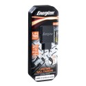 Energizer HardCase - Ładowarka sieciowa 2x USB-A 12W + Kabel USB-C & Micro USB (Czarny)