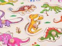 Puzzle drewniane dinozaury 11ele układanka ZA4723