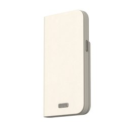 Moshi Overture MagSafe - Skórzane etui 3w1 z klapką iPhone 15 Pro Max (Eggnog White)