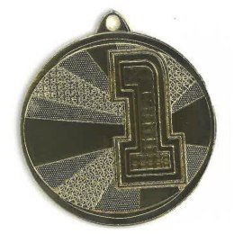 Medal Stalowy Zloty Pierwsze Miejsce MMC29050/G