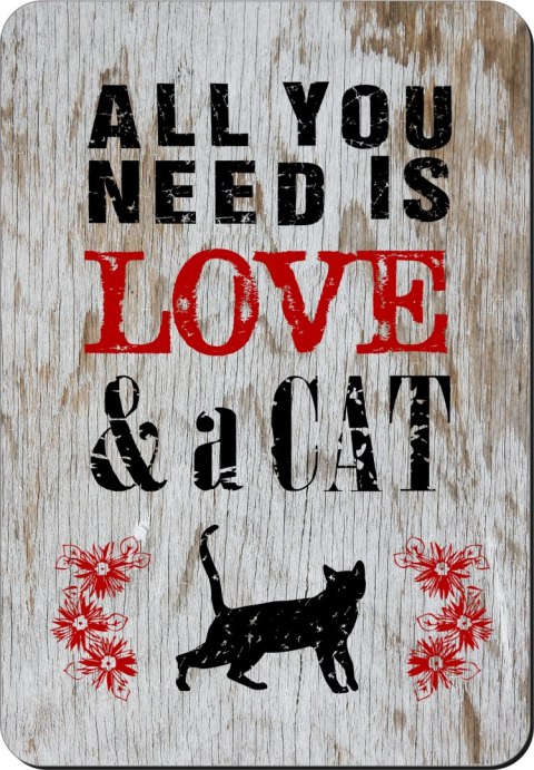 TABLICZKA ALL YOU NEED.. 20x28 cm