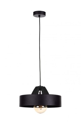 Lampa wisząca 1xE27 BOSSI WOOD BLACK