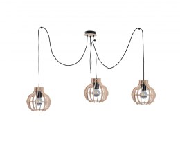 Lampa wisząca 3xE27 BENTO SMALL NATURAL LONG 765