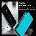 Crong Anti-Bacterial 3D Armour Glass - Szkło hartowane 9H na cały ekran iPhone 15 + ramka instalacyjna