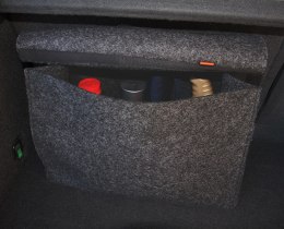 Torba/organizer do bagażnika samochodu antracyt