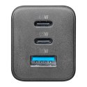 Cellularline Multipower Micro GaN - Ładowarka sieciowa 2x USB-C & USB-A Power Delivery 65W (czarny)