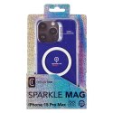 Cellularline Sparkle Mag - Etui iPhone 15 Pro Max MagSafe (przezroczysty)