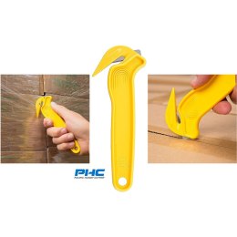 Nóż bezpieczny PHC DFC364 żółty
