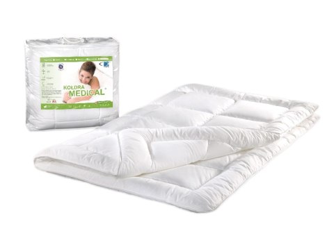 Kołdra antyalergiczna 200x220 Medical 1650 g biała AMW