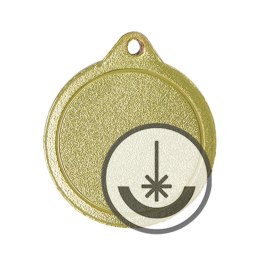 Medal grawerowany laserem- RMI