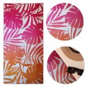 Ręcznik plażowy Summer Pink 70x140 Monstera różowy