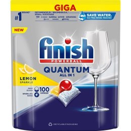 Kapsułki do zmywarki Finish Quantum All-in-1 Lemon (100)