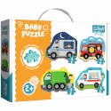 Puzzle Baby pojazdy i zawody 2+ Trefl 36071