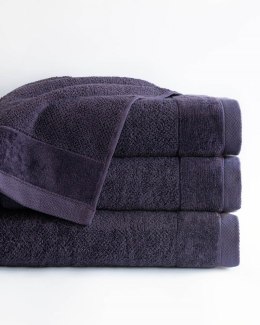 Ręcznik Vito 100x150 śliwkowy frotte bawełniany 550 g/m2