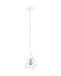 Lampa wisząca 1xE27 SELENE WHITE