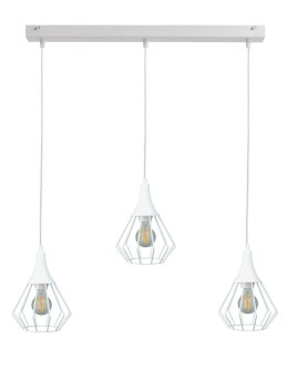 Lampa wisząca 3xE27 SELENE WHITE