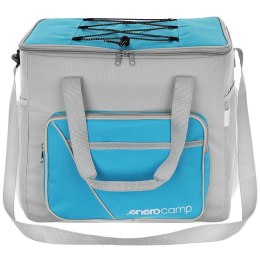 TORBA TERMICZNA 36x25x33CM BŁEKITNO SZARA 30L ENERO CAMP