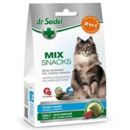 DR SEIDEL Smakołyki Dr Seidla dla kotów mix 2 w 1 na świeży oddech & malt 60 g