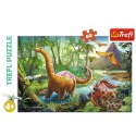 Puzzle Trefl dinozaury 60 el. Wędrówka dinozaurów 17319