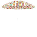 Parasol plażowo balkonowy 180 cm mix fruit