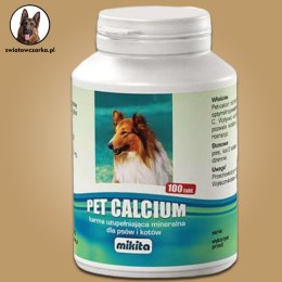 Mikita Pet Calcium - preparat witaminowy z magnezem i wit. C 100 tab.