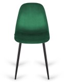 Krzesło tapicerowane GIULIA VELVET GREEN II GATUNEK