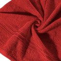Ręcznik Lori 70x140 czerwony 450g/m2 Eurofirany
