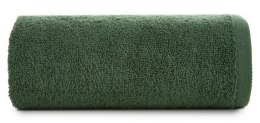 Ręcznik Gładki 2 100x150 zielony ciemny 31 500g/m2 Eurofirany