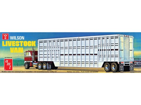 Model Plastikowy - Naczepa Wilson Livestock Van Trailer