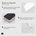 Kate Spade New York Universal Phone Charm Wristlet - Uniwersalna smyczka do telefonu (Dazzle Chain Silver)