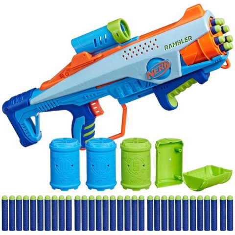 Nerf blaster Elite JR Rookie Pack wyrzutnia 32 naboje tarcze ZA5180