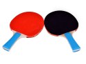 Drewniane PALETKI do gry w ping-pong + 3 piłeczki Tenis stołowy SP0768