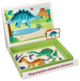 Tablica układanka magnetyczna - Dinozaury