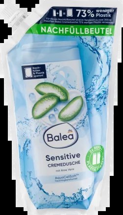 Balea Sensitive Żel pod Prysznic Worek 600 ml