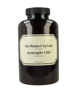 Herbata czarna Ceylon z Konopią CBD