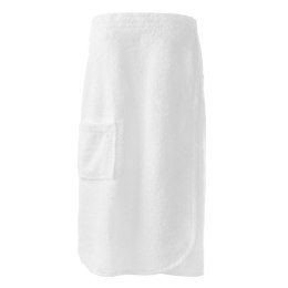 Ręcznik damski do sauny Pareo new S/M białe frotte bawełniany