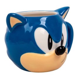 Sonic the Hedgehog - Kubek ceramiczny 3D 250 ml + Puzzle 100 elementów