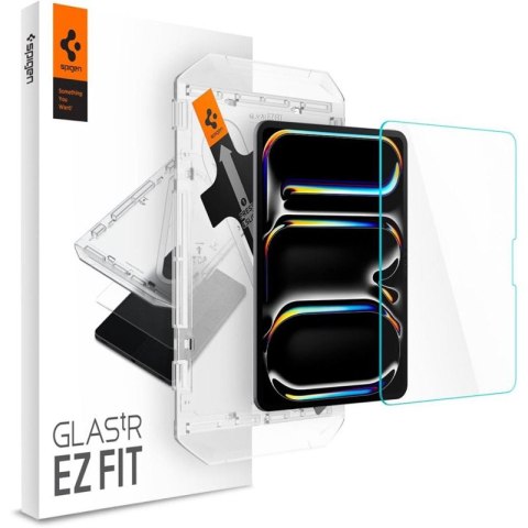 Spigen GLAS.TR EZ FIT - Szkło hartowane do iPad Pro 11" (M4, 2024) (Przezroczysty)