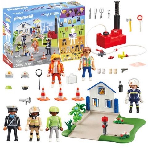 Playmobil My Figures akcja ratowniczna figurki do klocków 120ele ZA5433