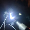 Lampka rowerowa LED USB + tylne światło 23679