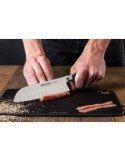 Nóż japoński Santoku 185 mmm KYOTO