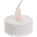 ZESTAW 2 ŚWIECZEK TEA LIGHT LED TIMER BIAŁY