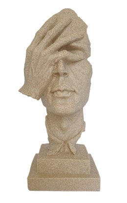 FIGURKA TWARZ ZAKRYTA DŁONIĄ FACEPALM ZAŻENOWANIE STATUETKA 30cm