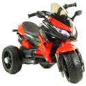 Duży Motor na akumulator dla dzieci 2 x 45 wat MOTO-L-4-CZERWONY