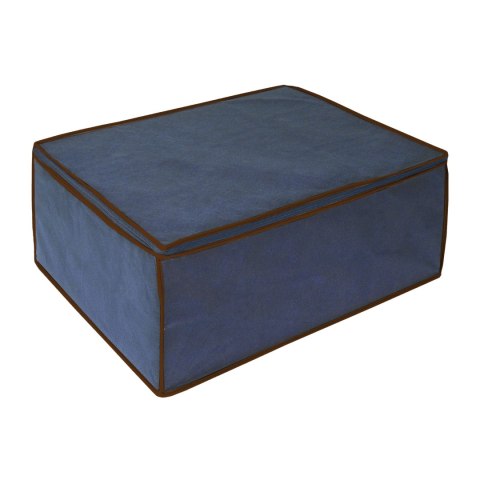 BLUE niebieski organizer do szafy na suwak 46x60x26cm