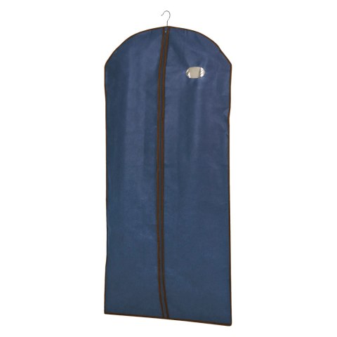 BLUE niebieski organizer na płaszcz 65x135cm