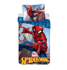 Pościel bawełniana 140x200 Spiderman Człowiek Pająk poszewka 70x90 Kids25