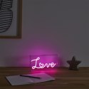 Lampa LED Love akrylowa