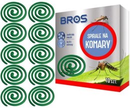 BROS - spirale na komary 10szt